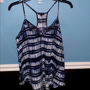 Express bling tie dye Tank